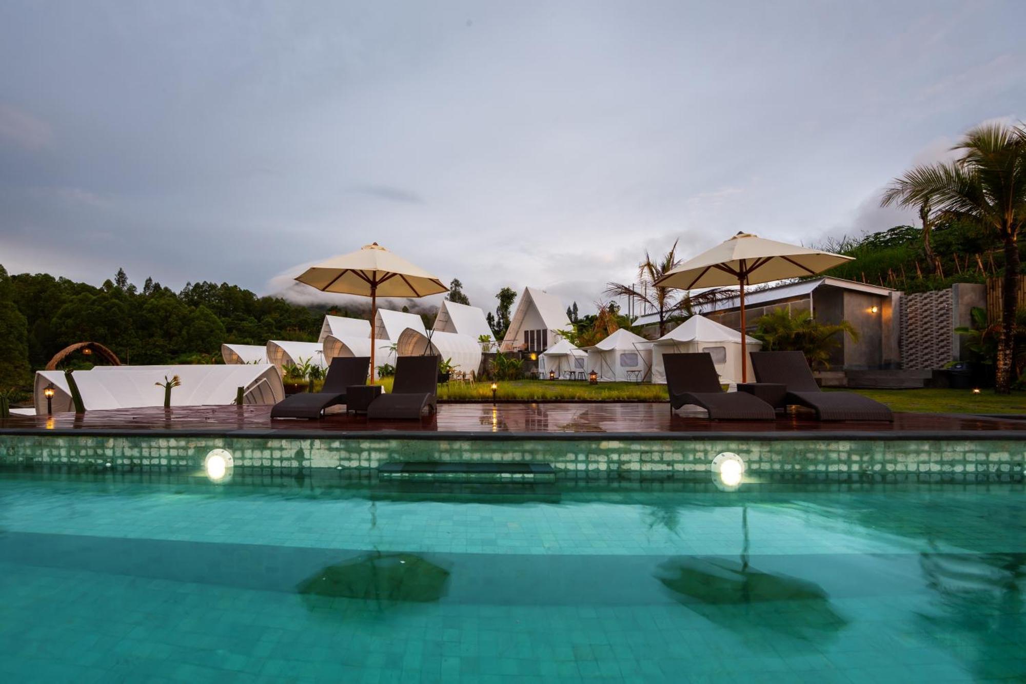 The Dewi Kintamani Luxury Glamping And Natural Hotspring 외부 사진