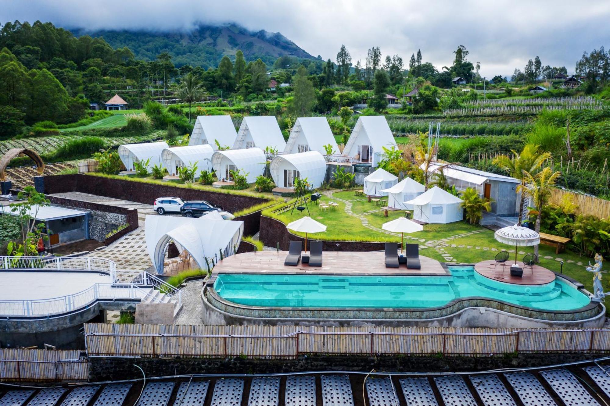 The Dewi Kintamani Luxury Glamping And Natural Hotspring 외부 사진