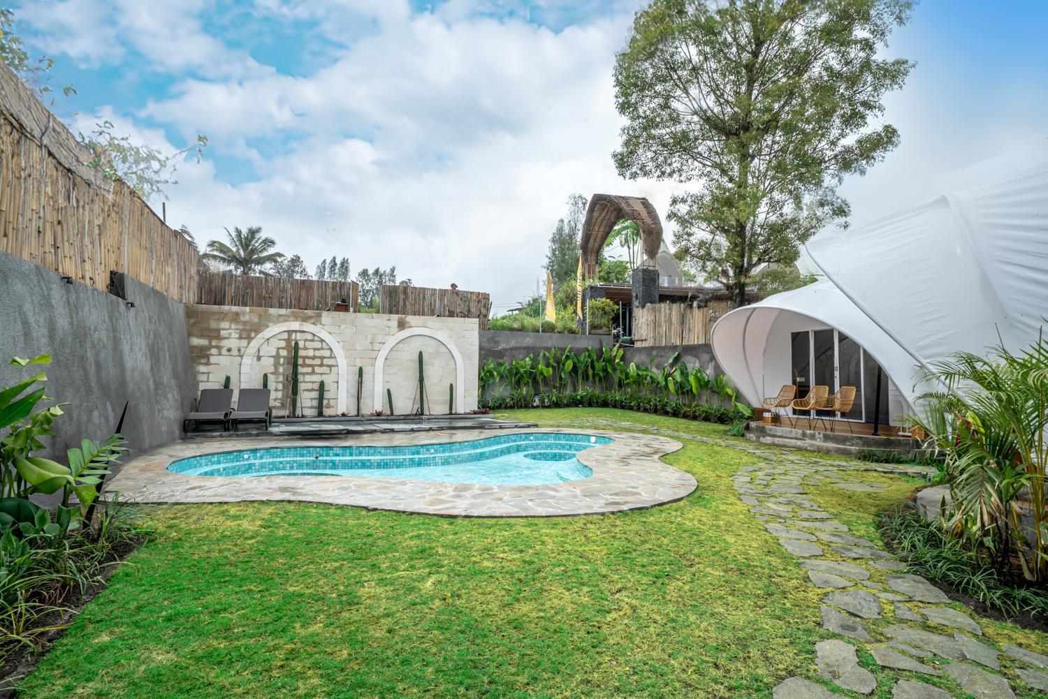 The Dewi Kintamani Luxury Glamping And Natural Hotspring 외부 사진
